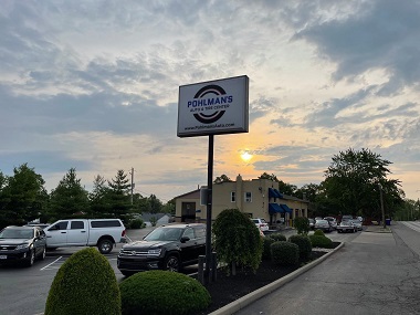 Pohlman's Auto & Tire Center  storefront sideview