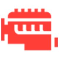 red icon showing an engine
