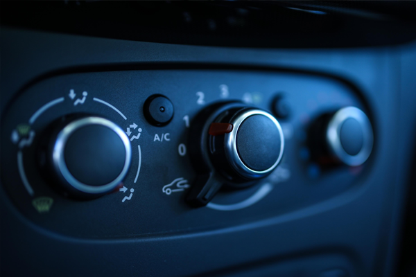 air conditioner control panel