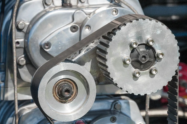 timing belt up-close